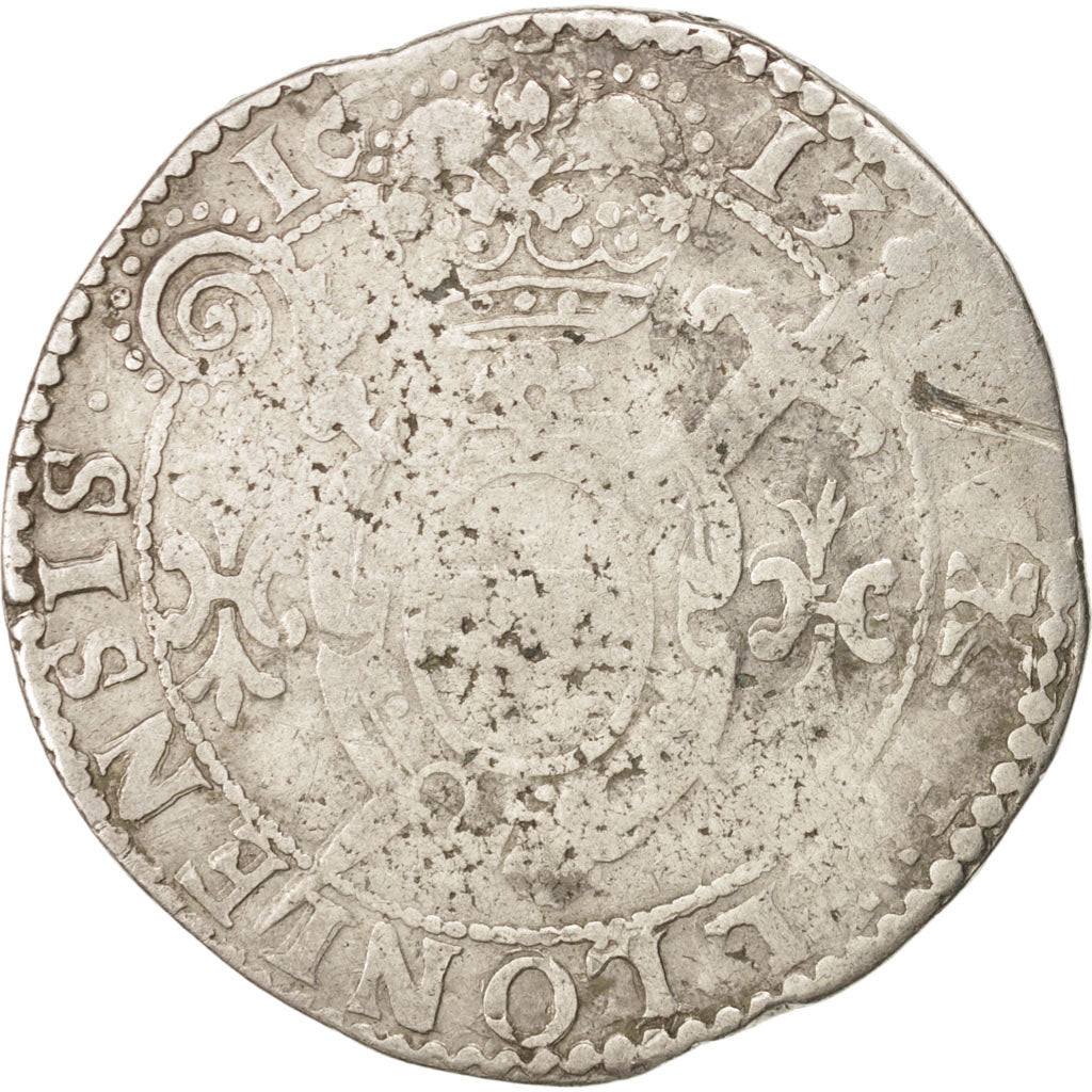 LIEGE, Ferdinand of Bavaria, 2 Teston Of 30 Patards, 1613, Bouillon, F(12-15)