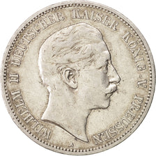 Monnaie, Etats allemands, PRUSSIA, Wilhelm II, 5 Mark, 1902, Berlin, TTB