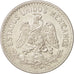 Messico, 50 Centavos, 1913, Mexico City, SPL, Argento, KM:445