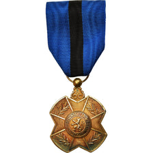 Belgium, Ordre de Léopold II, Medal, Excellent Quality, Vermeil, 37