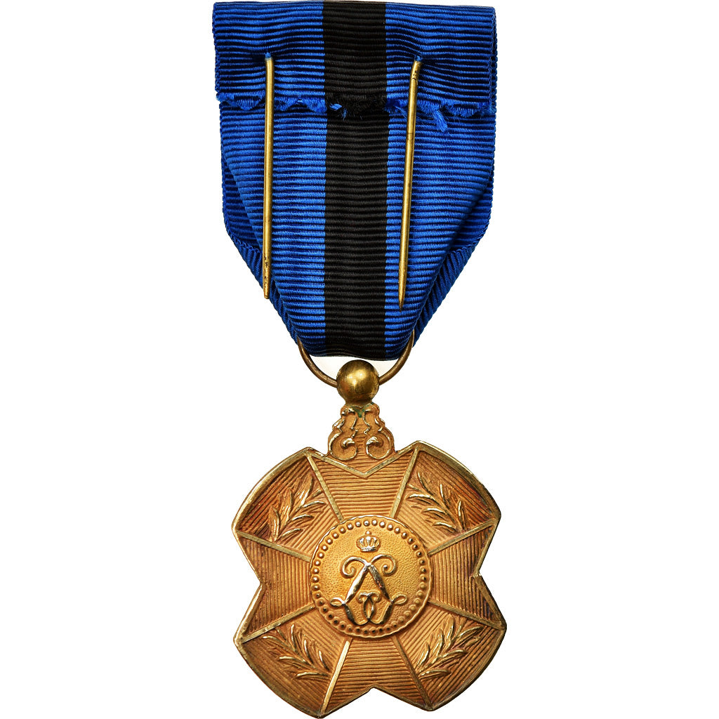 Belgium, Ordre de Léopold II, Medal, Excellent Quality, Vermeil, 37