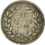 Moneda, Países Bajos, Wilhelmina I, 25 Cents, 1896, BC+, Plata, KM:115
