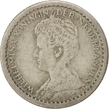 Netherlands, Wilhelmina I, 10 Cents, 1912, EF(40-45), Silver, KM:145