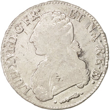 France, Louis XVI, Écu de Béarn aux branches d'olivier, 1780, Pau, EF(40-45)