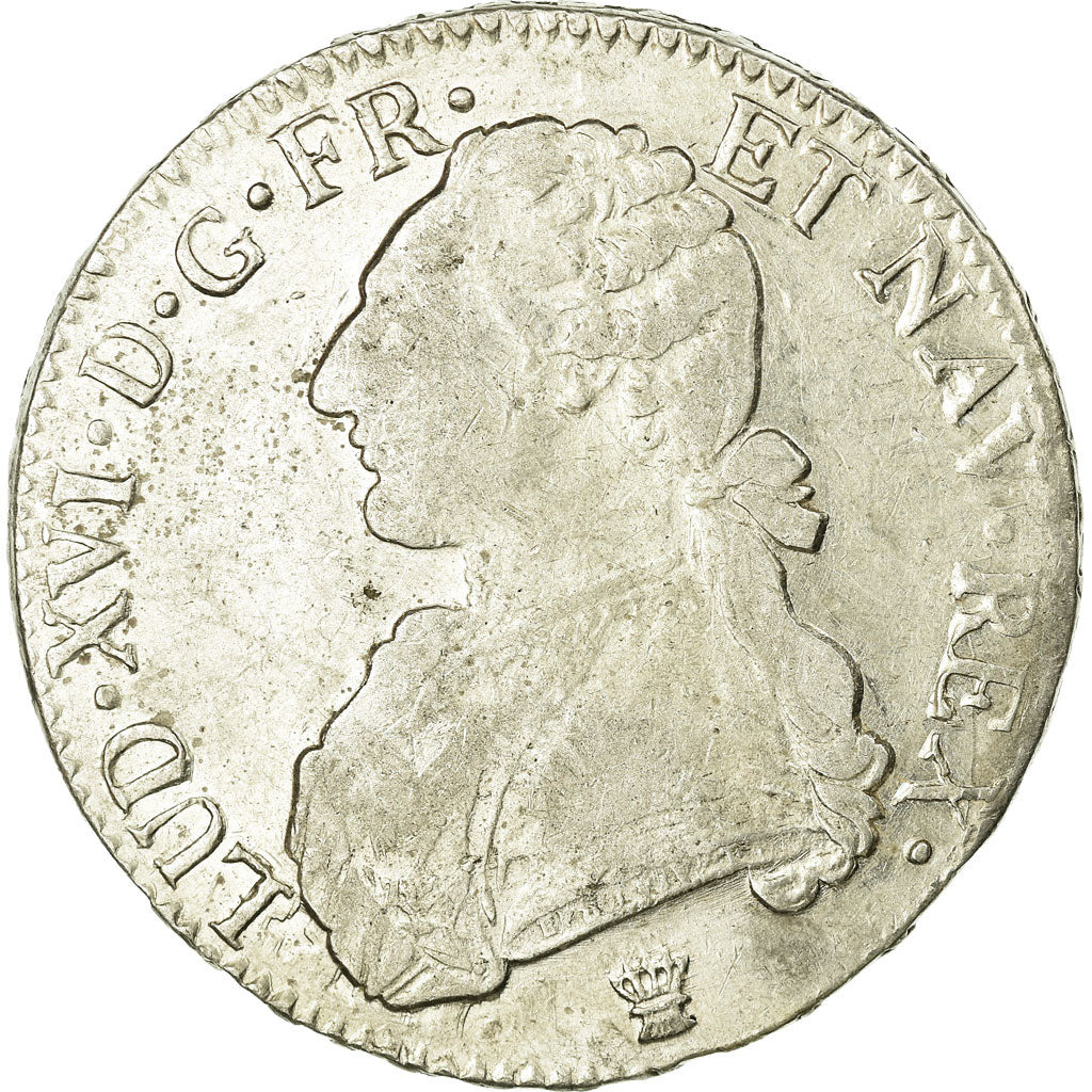 Coin, France, Louis XVI, Écu aux branches d'olivier, Ecu, 1791, Limoges