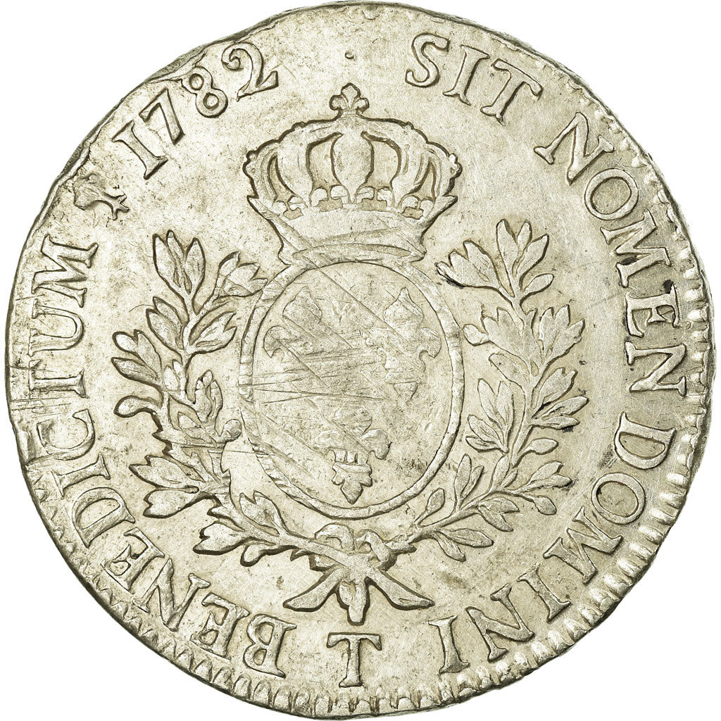 Coin, France, Louis XVI, Écu aux branches d'olivier, Ecu, 1782, Nantes