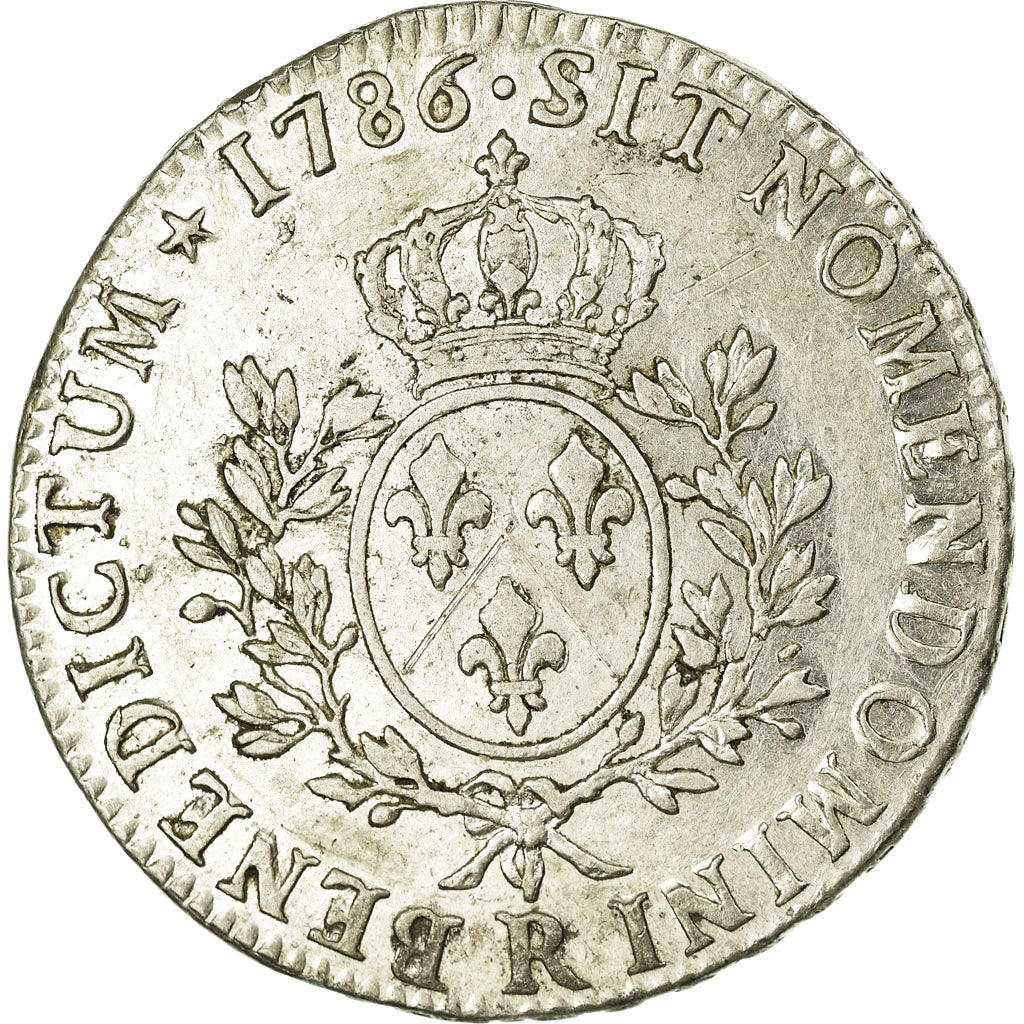 Coin, France, Louis XVI, Écu aux branches d'olivier, Ecu, 1786, Orléans