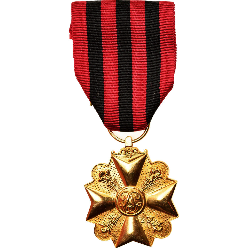 Belgium, Mérite Civique, Medal, Uncirculated, Gilt Bronze, 35