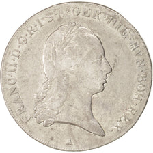 AUSTRIAN NETHERLANDS, Franz II, Kronenthaler, 1795, Vienna, VF(30-35), Silver
