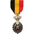Bélgica, Médaille du Travail 2ème Classe, medalla, Sin circulación, Bronce