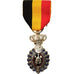 Belgium, Médaille du Travail 2ème Classe, Medal, Uncirculated, Silvered