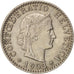 Moneta, Svizzera, 20 Rappen, 1953, Bern, SPL-, Rame-nichel, KM:29a