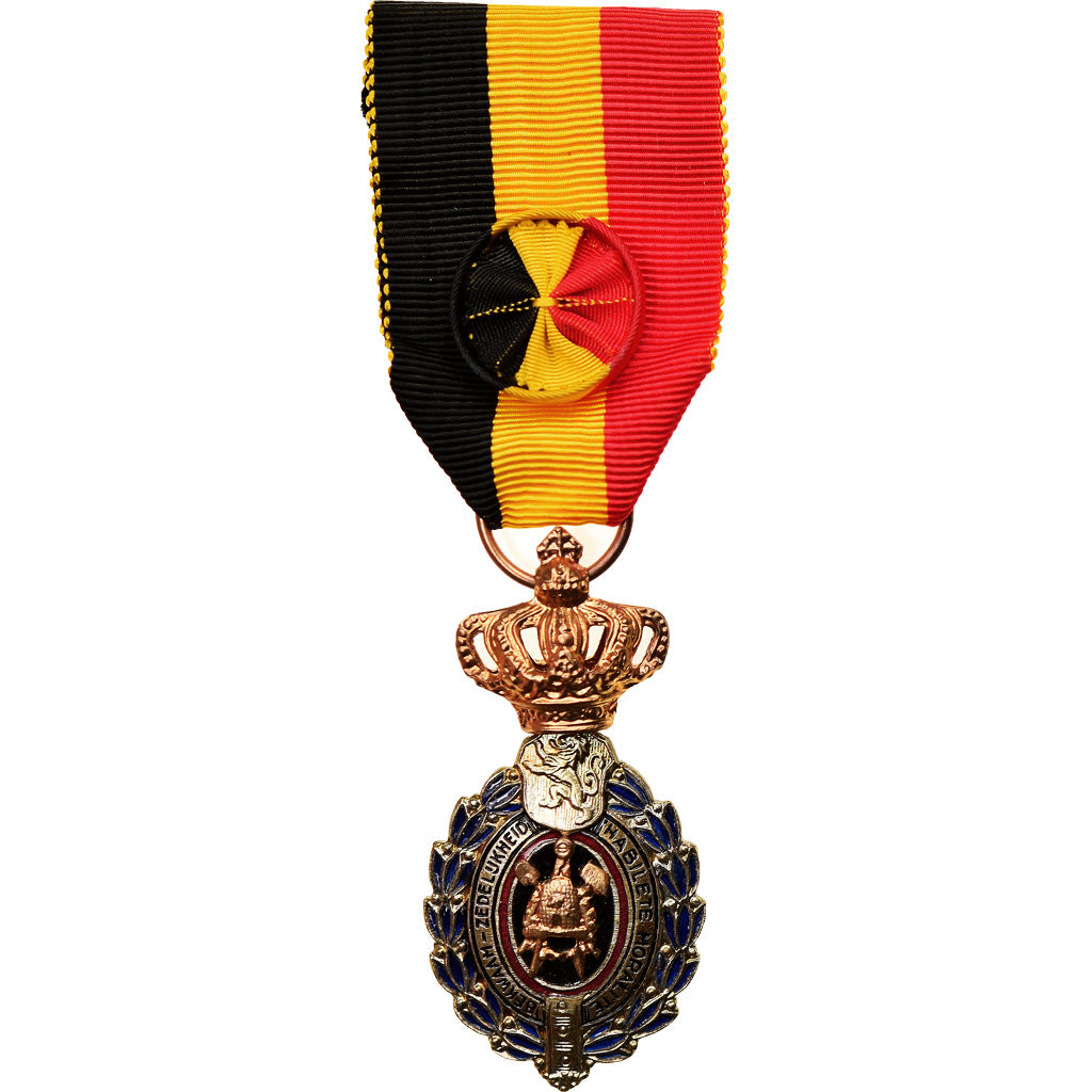 Belgium, Médaille du Travail 1ère Classe avec Rosace, Medal, Uncirculated