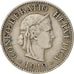 Switzerland, 10 Rappen, 1919, Bern, EF(40-45), Copper-nickel, KM:27