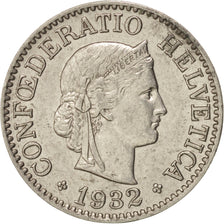 Switzerland, 10 Rappen, 1932, Bern, AU(55-58), Nickel, KM:27b