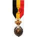 Belgium, Médaille du Travail 1ère Classe avec Rosace, Medal, Uncirculated