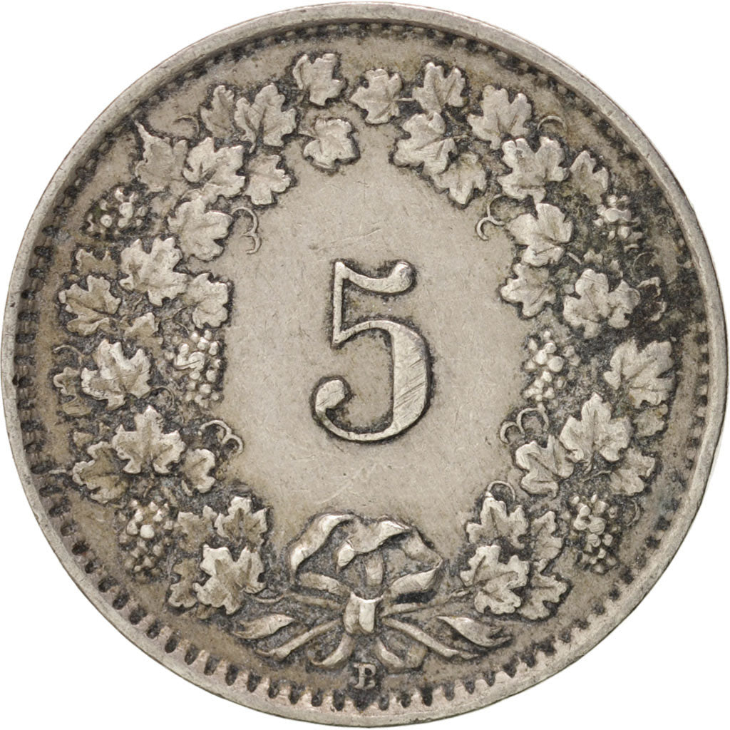 Monnaie, Suisse, 5 Rappen, 1929, Bern, TTB+, Copper-nickel, KM:26