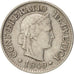 Switzerland, 5 Rappen, 1949, Bern, AU(50-53), Copper-nickel, KM:26