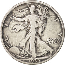United States, Walking Liberty Half Dollar, 1935, Philadelphia, VF(30-35),KM:142