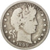 Monnaie, États-Unis, Barber Quarter, Quarter, 1898, U.S. Mint, Philadelphie