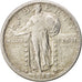 United States, Standing Liberty Quarter, 1918, Philadelphia, AU(50-53), KM:145