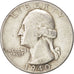 United States, Washington Quarter, 1940, Philadelphia, EF(40-45), KM:164