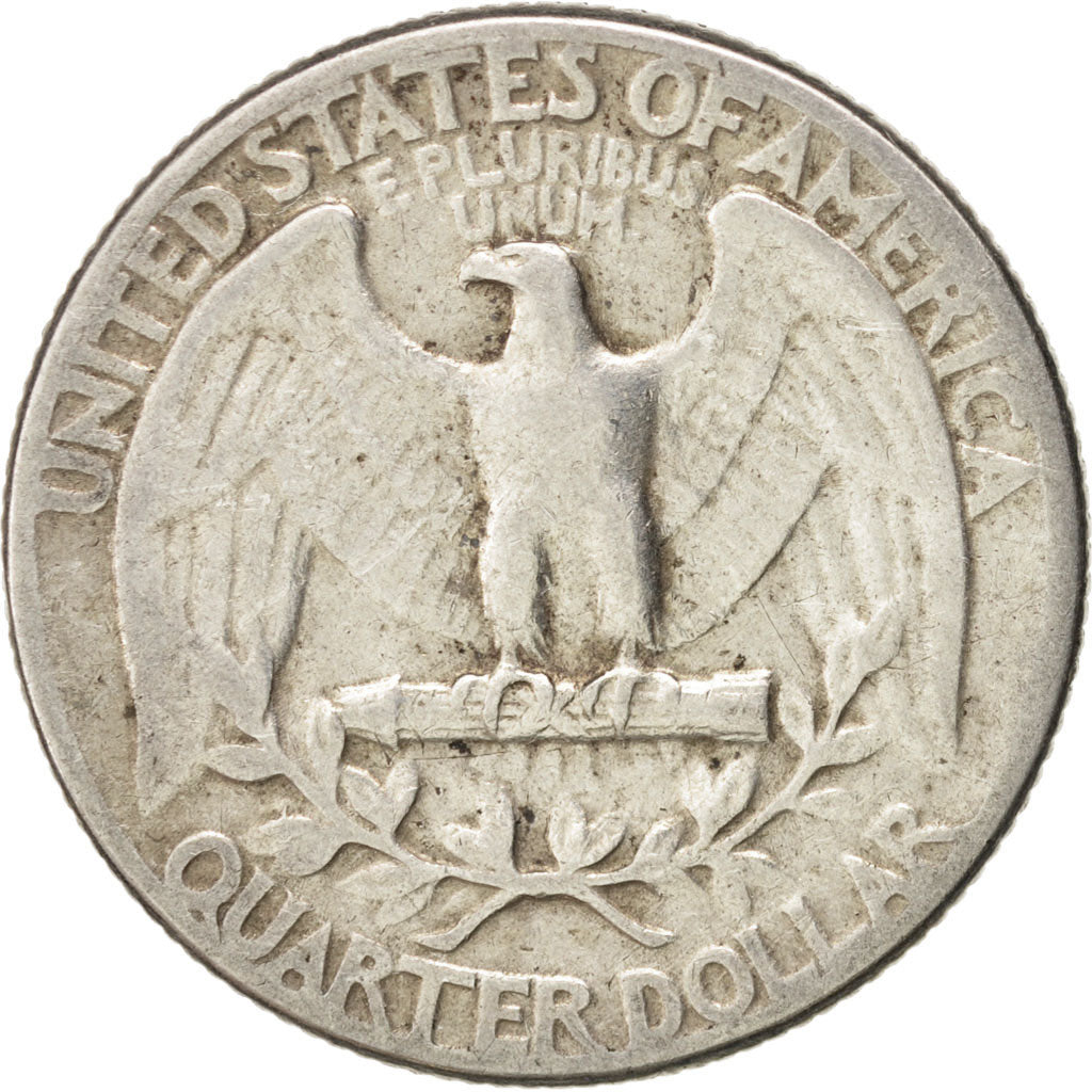 United States, Washington Quarter, 1940, Philadelphia, EF(40-45), KM:164