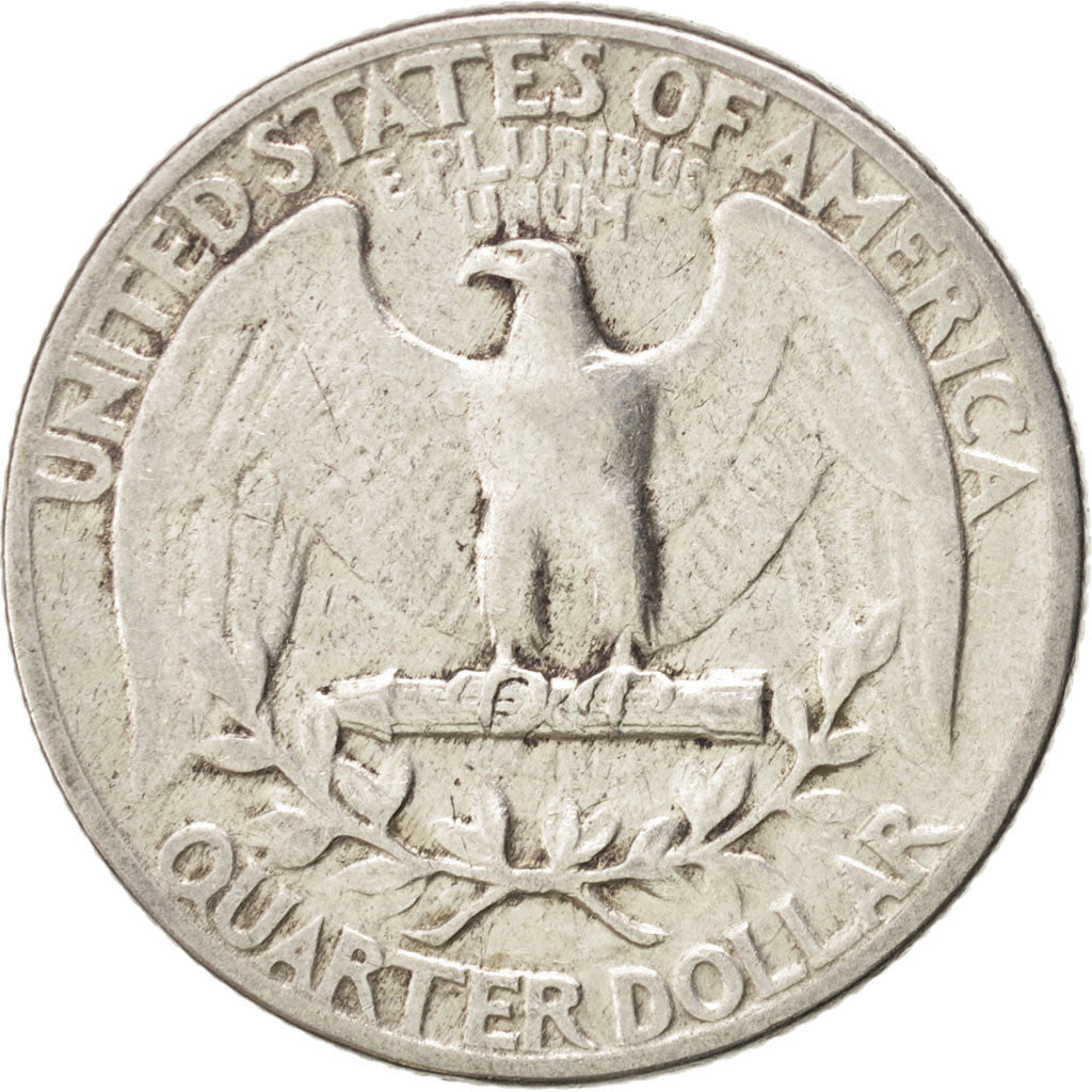 United States, Washington Quarter, 1941, Philadelphia, EF(40-45), KM:164