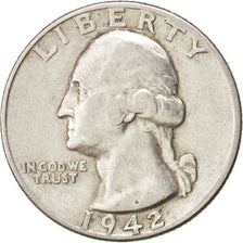 Monnaie, États-Unis, Washington Quarter, Quarter, 1942, U.S. Mint