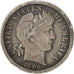 United States, Barber Dime, 1906, Philadelphia, VF(20-25), Silver, KM:113