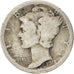 Coin, United States, Mercury Dime, Dime, 1918, U.S. Mint, Denver, VF(20-25)