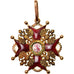 Rusia, Ordre de Saint Stanislas, Nicolas II, medalla, 1880-1900, Excellent