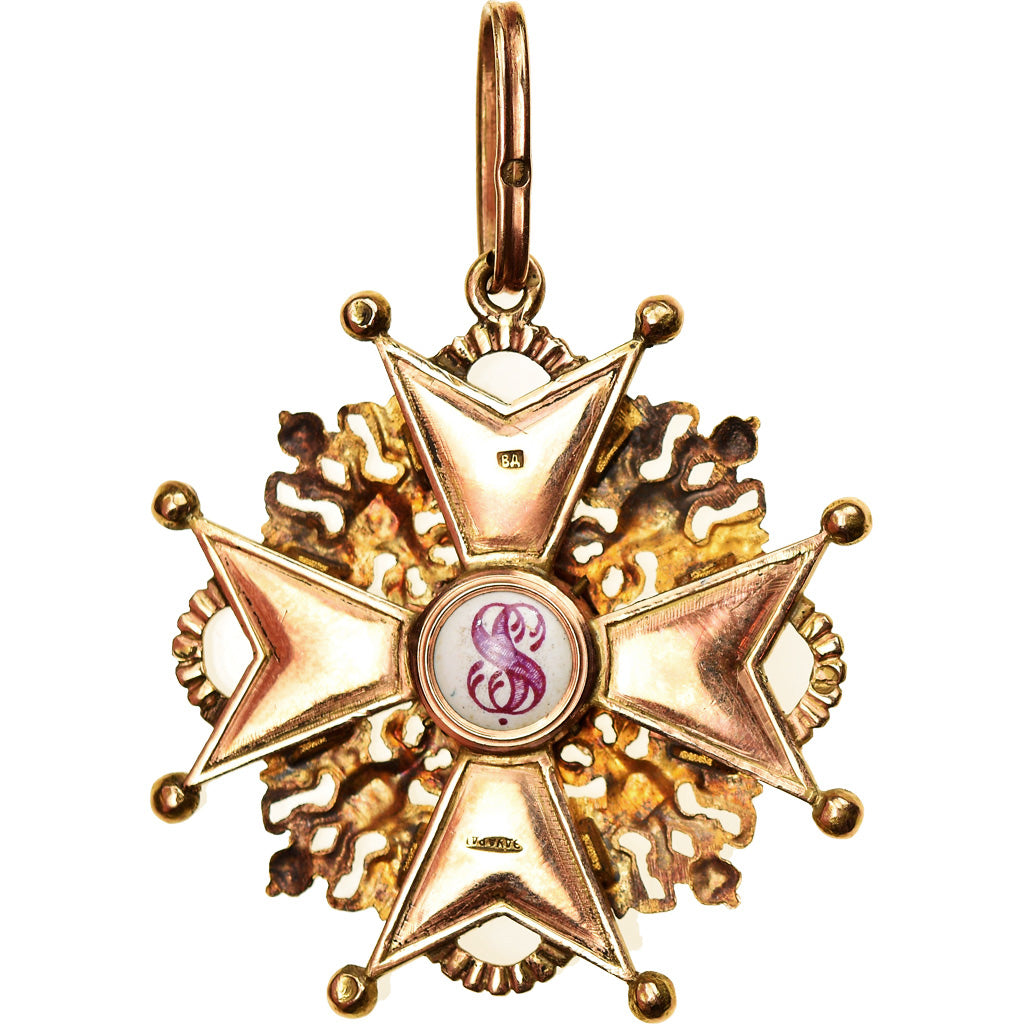 Rusia, Ordre de Saint Stanislas, Nicolas II, medalla, 1880-1900, Excellent