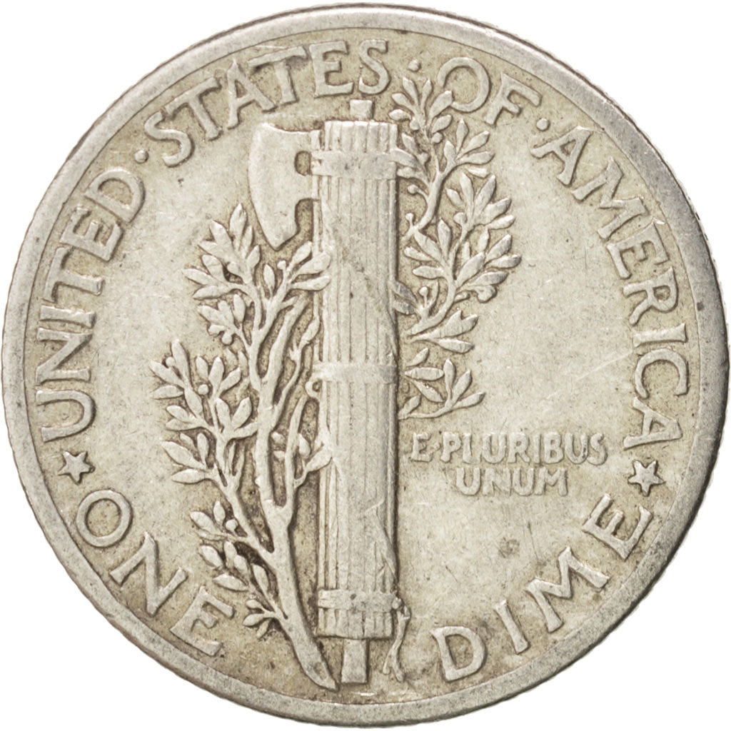 Münze, Vereinigte Staaten, Mercury Dime, Dime, 1941, U.S. Mint, Philadelphia
