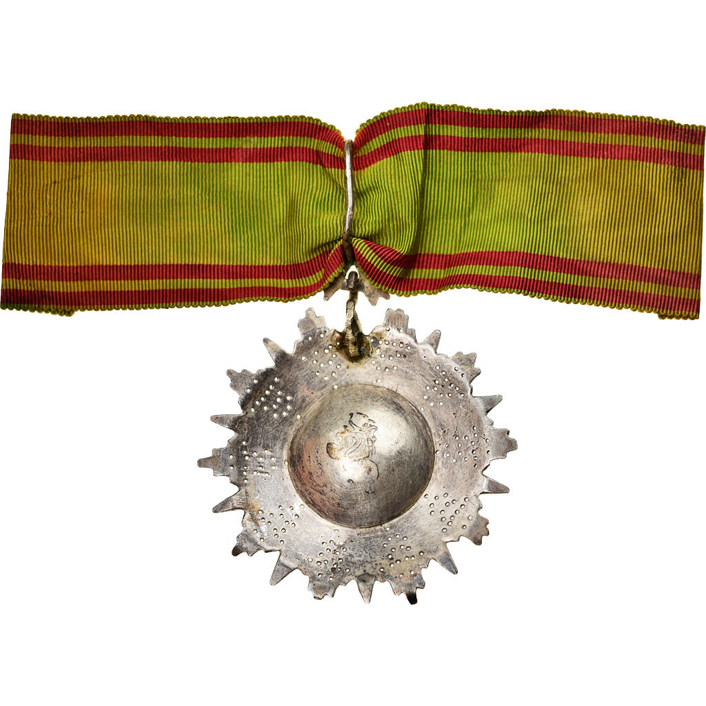 Tunisia, Ordre du Nicham al Iftikar, Commandeur, Mohamed III, Medal, 1874