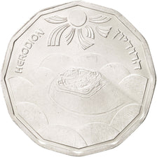 Coin, Israel, 1/2 Sheqel, 1983, Munich, MS(64), Silver, KM:126