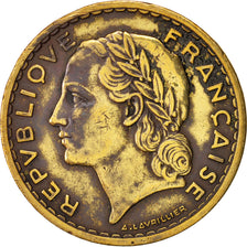 Monnaie, France, Lavrillier, 5 Francs, 1938, TTB, Aluminum-Bronze, KM:888a.1