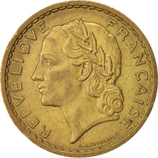 Moneta, Francia, Lavrillier, 5 Francs, 1939, BB+, Alluminio-bronzo, KM:888a.1