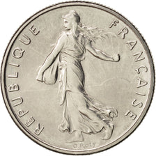 France, Semeuse, 1/2 Franc, 1966, Paris, MS(65-70), Nickel, KM:931.1