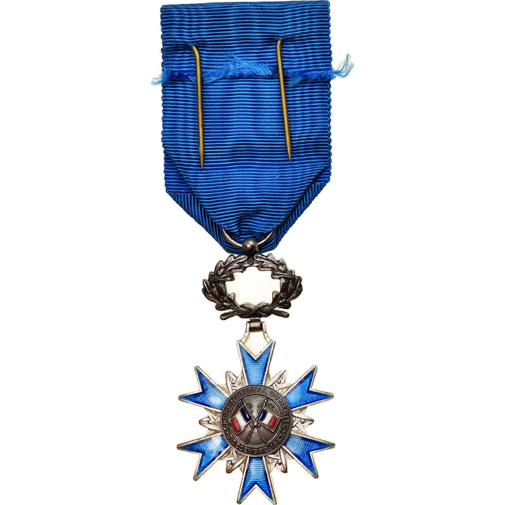 France, Ordre National du Mérite, Médaille, Excellent Quality, Silvered