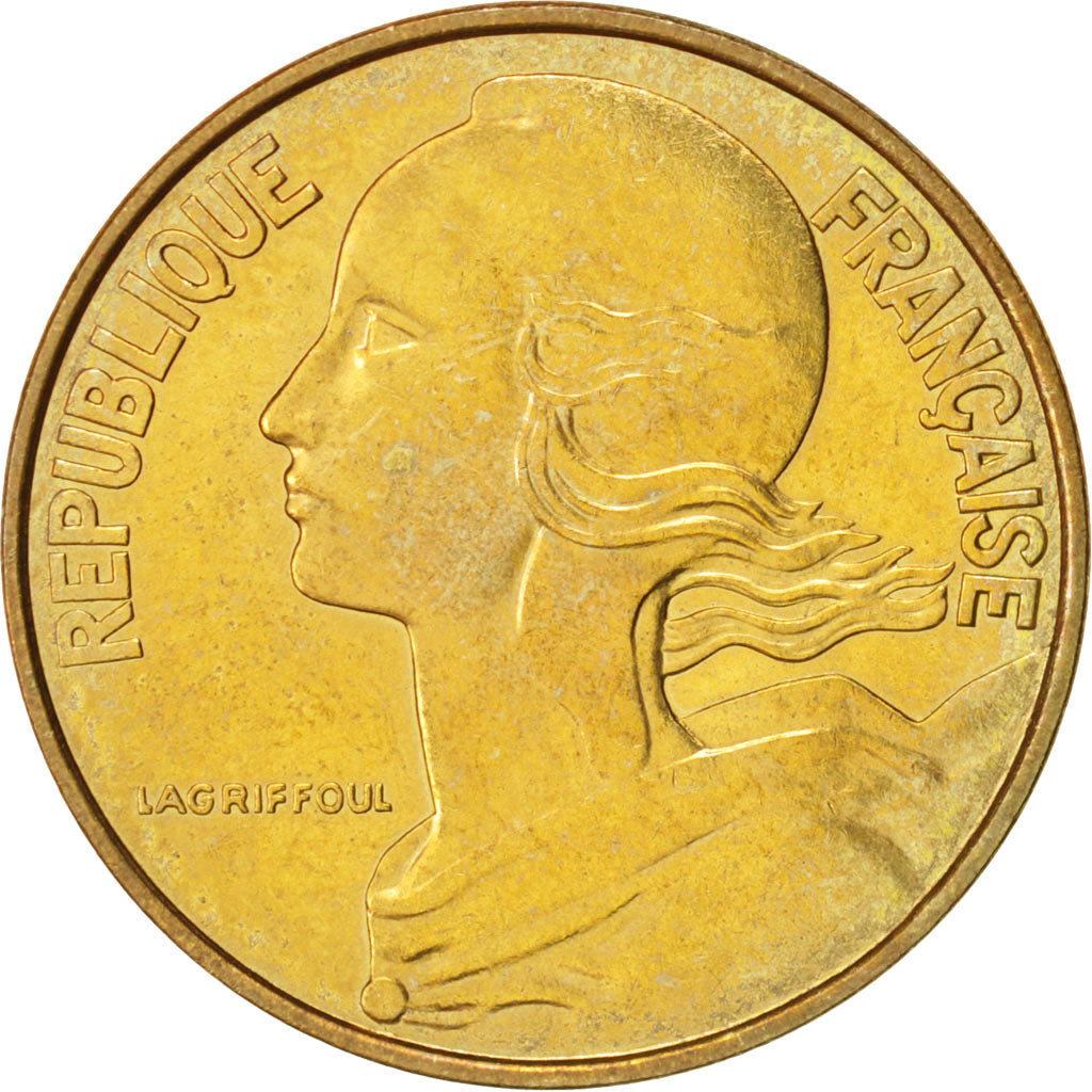 France, Marianne, 20 Centimes, 1965, Paris, MS(65-70), Aluminum-Bronze, KM:930