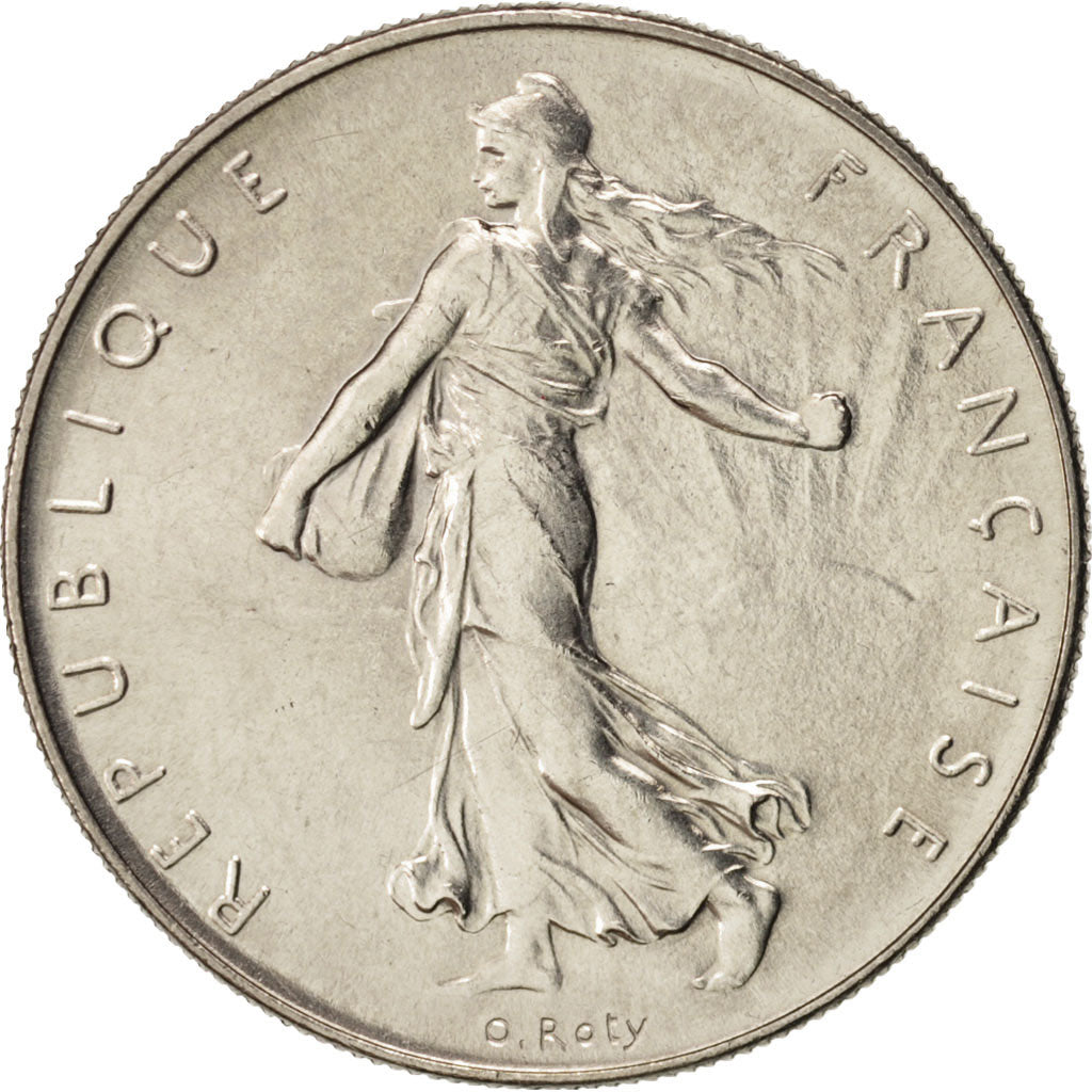 France, Semeuse, Franc, 1965, Paris, MS(65-70), Nickel, KM:925.1, Gadoury:474