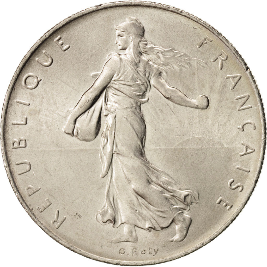 Moneda, Francia, Semeuse, Franc, 1973, Paris, SC+, Níquel, KM:925.1