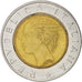 Monnaie, Italie, 500 Lire, 1991, Rome, TTB+, Bi-Metallic, KM:111