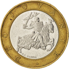 Monaco, Rainier III, 10 Francs, 1992, AU(55-58), Bi-Metallic, KM:163
