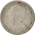 Monnaie, Pays-Bas, Wilhelmina I, 25 Cents, 1910, B+, Argent, KM:146