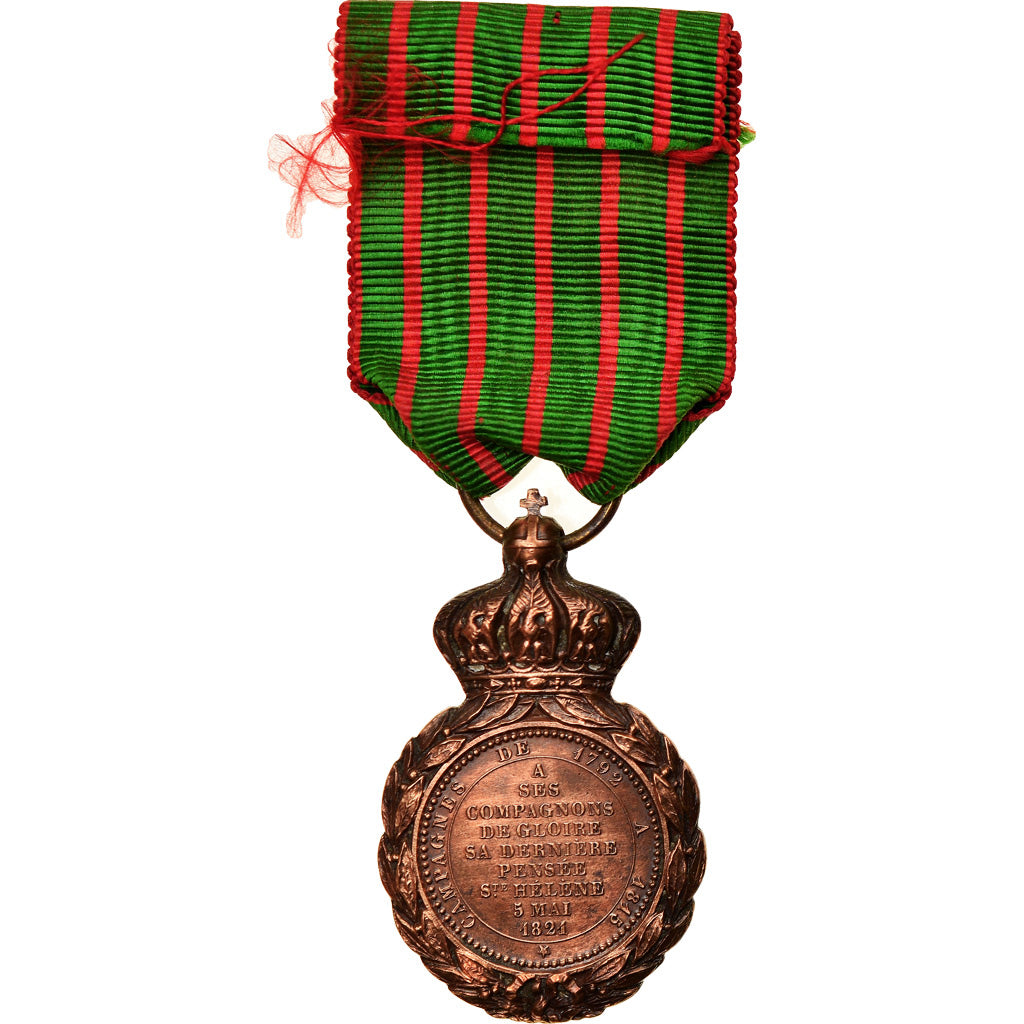France, Médaille de Saint Hélène, Médaille, 1857, Excellent Quality, Bronze
