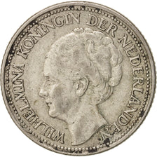 Coin, Netherlands, Wilhelmina I, 25 Cents, 1928, EF(40-45), Silver, KM:164