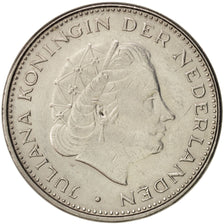 Coin, Netherlands, Juliana, 2-1/2 Gulden, 1969, AU(55-58), Nickel, KM:191