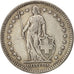 Coin, Switzerland, 2 Francs, 1920, Bern, EF(40-45), Silver, KM:21